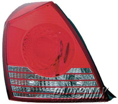 2800 | 2004-2006 HYUNDAI ELANTRA LT Taillamp assy 4dr sedan | HY2800130|924012D550