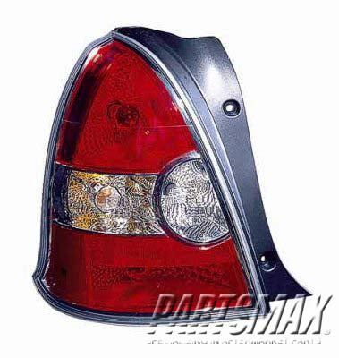 2800 | 2008-2011 HYUNDAI ACCENT LT Taillamp assy H/B | HY2800142|924011E211