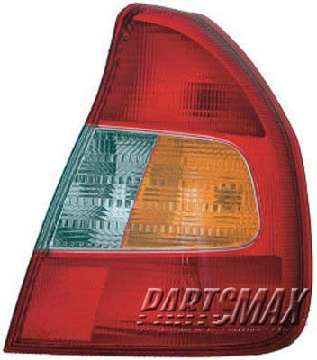 2801 | 2000-2002 HYUNDAI ACCENT RT Taillamp assy 4dr sedan | HY2801118|9240225000