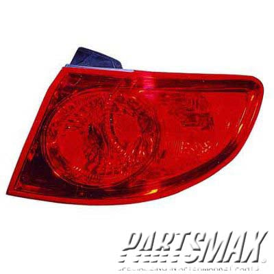 2805 | 2007-2009 HYUNDAI SANTA FE RT Taillamp assy outer on body | HY2805110|924020W050