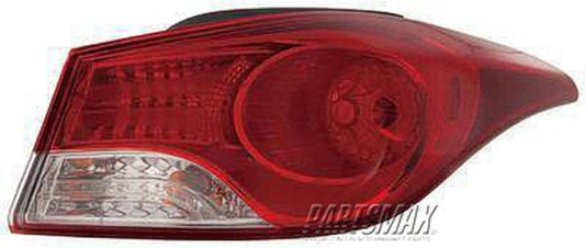 2805 | 2011-2013 HYUNDAI ELANTRA RT Taillamp assy outer Sedan; Korea Built | HY2805120|924023X050