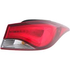 2805 | 2011-2016 HYUNDAI ELANTRA RT Taillamp assy outer LED Type; Korea Built | HY2805133|924023X310
