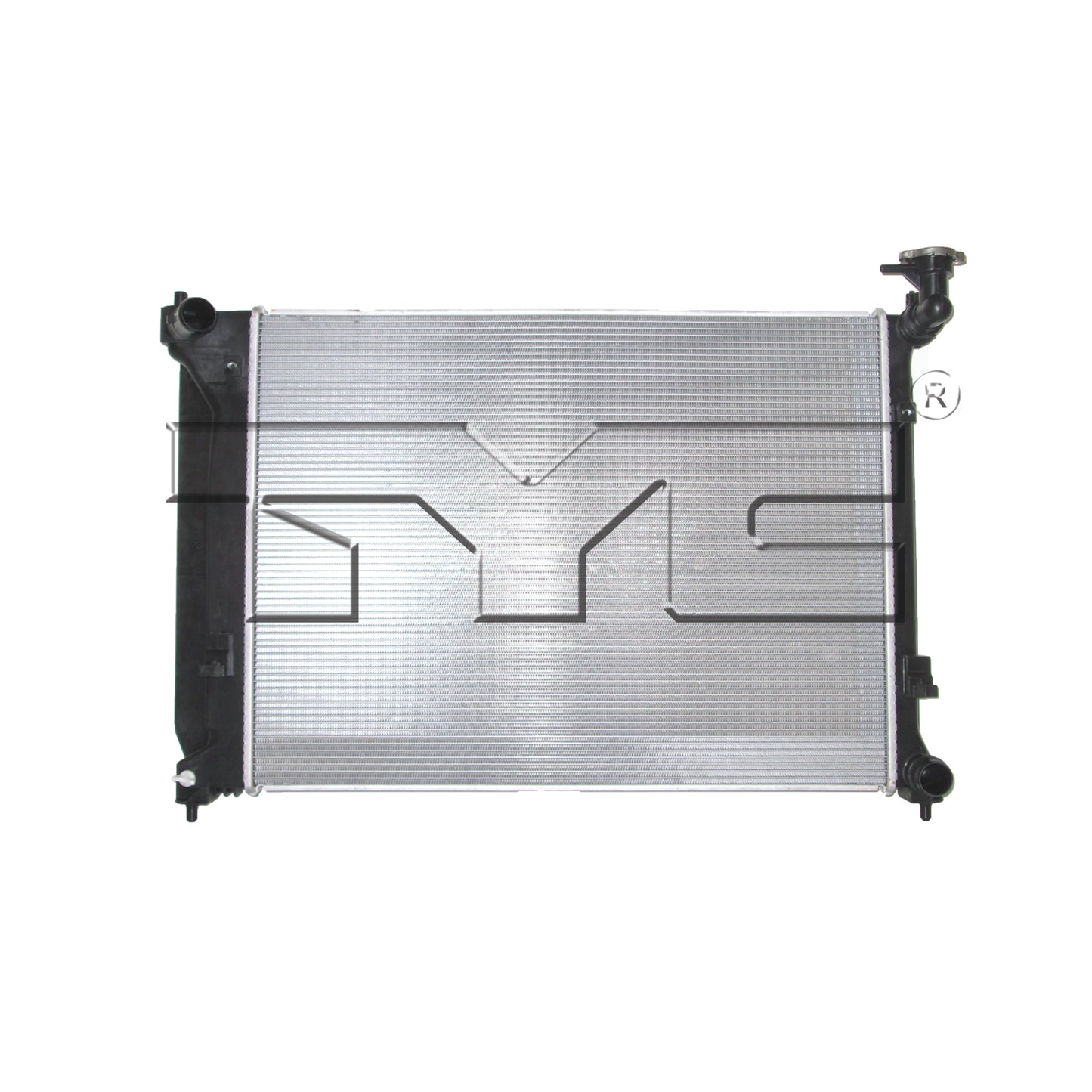 2870 | 2015-2017 HYUNDAI SONATA Radiator assembly 2.4L; LIMITED|SE|SPORT; A/T | HY3010194|25310C2000