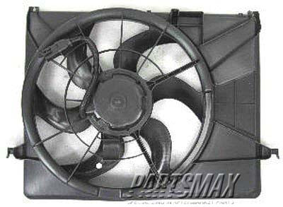 2880 | 2006-2009 HYUNDAI AZERA Radiator cooling fan assy all | HY3115121|253803L280