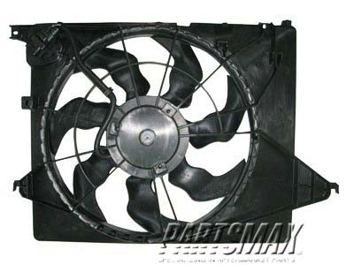 3115 | 2011-2015 KIA SORENTO Radiator cooling fan assy 2.4L|3.5L | HY3115130|253801U201