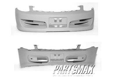 1000 | 2004-2004 INFINITI G35 Front bumper cover 4dr sedan; non-Aero design; factory installed; prime | IN1000120|62022AC125