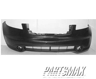 250 | 2003-2005 INFINITI FX45 Front bumper cover prime | IN1000127|F2M22CG040