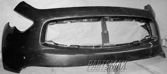 250 | 2009-2011 INFINITI FX50 Front bumper cover w/Navigation System; Upper cover | IN1000243|FBM221CG0H