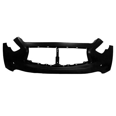 1000 | 2012-2012 INFINITI FX35 Front bumper cover w/Premium Pkg; w/Parking Sensors; prime | IN1000254|FBM223EV1H