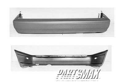 1100 | 1993-1996 INFINITI G20 Rear bumper cover from 1/93; prime | IN1100102|8502278J25