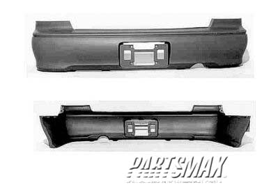 1100 | 1996-1999 INFINITI I30 Rear bumper cover prime | IN1100106|850222L925