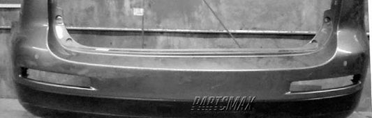 1100 | 2008-2012 INFINITI EX35 Rear bumper cover BASE; prime | IN1100129|HEM221BA0H