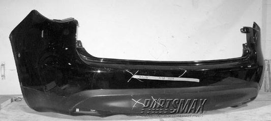 1100 | 2013-2013 INFINITI FX37 Rear bumper cover w/o Technology Pkg | IN1100134|HEM221CA0H