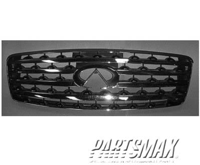 1200 | 2005-2005 INFINITI FX45 Grille assy w/sport package | IN1200108|62310CL000