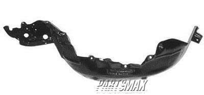 1248 | 2002-2004 INFINITI I35 LT Front fender inner panel fender liner | IN1248101|638412Y000