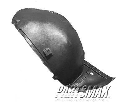 1249 | 2008-2012 INFINITI EX35 RT Front fender inner panel Front | IN1249110|638441BA0A