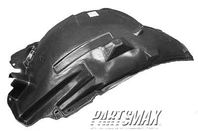 1249 | 2008-2013 INFINITI G37 RT Front fender inner panel Coupe; Rear | IN1249113|63842JL00A