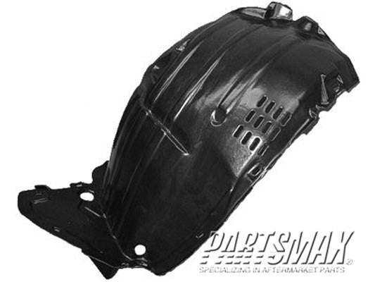 1250 | 2003-2005 INFINITI FX35 LT Front fender splash shield plastic liner; front | IN1250110|63845CG000