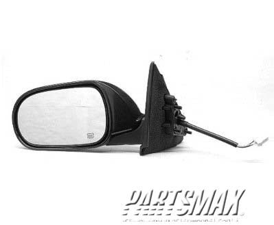 1700 | 2003-2006 INFINITI G35 LT Mirror outside rear view Sedan; Heated; PTM; see notes | IN1320104|K6302AM705