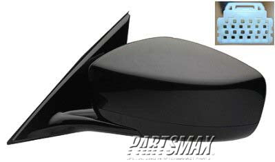 1320 | 2009-2010 INFINITI G37 LT Mirror outside rear view Sedan; Power; w/Premium Pkg; w/Cover; PTM; see notes | IN1320117|963021NC4A-PFM