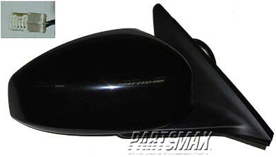 1321 | 2003-2007 INFINITI G35 RT Mirror outside rear view COUPE; Non-Heated | IN1321106|K6301AM805