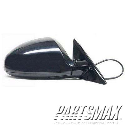 1321 | 2003-2005 INFINITI FX35 RT Mirror outside rear view w/o Memory; w/Rear View Monitor; Foldaway; Smth Black; see notes | IN1321109|96301CG05B-PFM