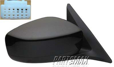 1321 | 2009-2009 INFINITI G37 RT Mirror outside rear view Conv; Power; w/Premium Pkg; w/Cover; PTM; see notes | IN1321114|96301JK61B-PFM