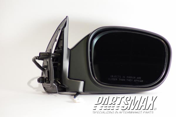 1710 | 2001-2003 INFINITI QX4 RT Mirror outside rear view Power; Heated; Blue Glass; From 11-00; PTM | IN1321118|K63014W560