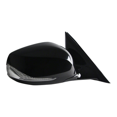 1321 | 2014-2017 INFINITI Q50 RT Mirror outside rear view w/o Around View Monitor; w/Cover; PTM; see notes | IN1321129|963014HB0A-PFM