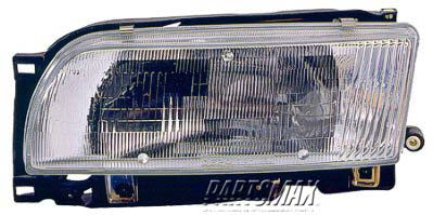 2502 | 1991-1994 INFINITI G20 LT Headlamp assy composite to 12/93 | IN2502101|B606062J00