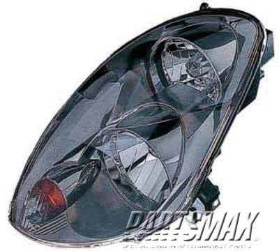 2502 | 2003-2004 INFINITI G35 LT Headlamp assy composite 4dr sedan; XENON | IN2502120|26060AC026