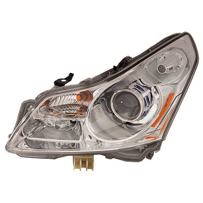2502 | 2009-2009 INFINITI G37 LT Headlamp assy composite Sedan; w/o Technology Pkg | IN2502146|26060JK60E