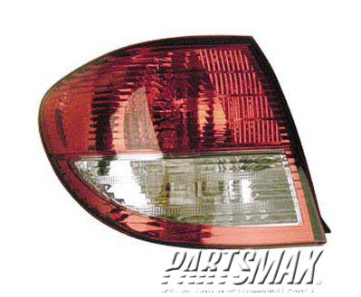 2070 | 2002-2004 INFINITI I35 LT Taillamp assy quarter panel mounted | IN2800112|265555Y825