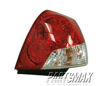 2800 | 2006-2007 INFINITI M35 LT Taillamp assy all; To 6-07 | IN2800116|26555EH125