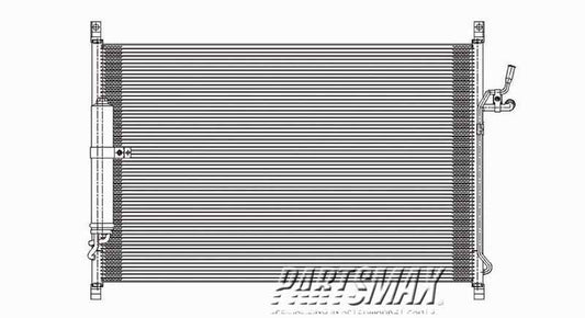 3030 | 2006-2010 INFINITI M35 Air conditioning condenser all | IN3030122|92100EG000