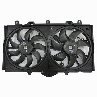 3115 | 2014-2015 INFINITI Q50 Radiator cooling fan assy 3.7L; BASE|SPORT | IN3115112|214814GA0A