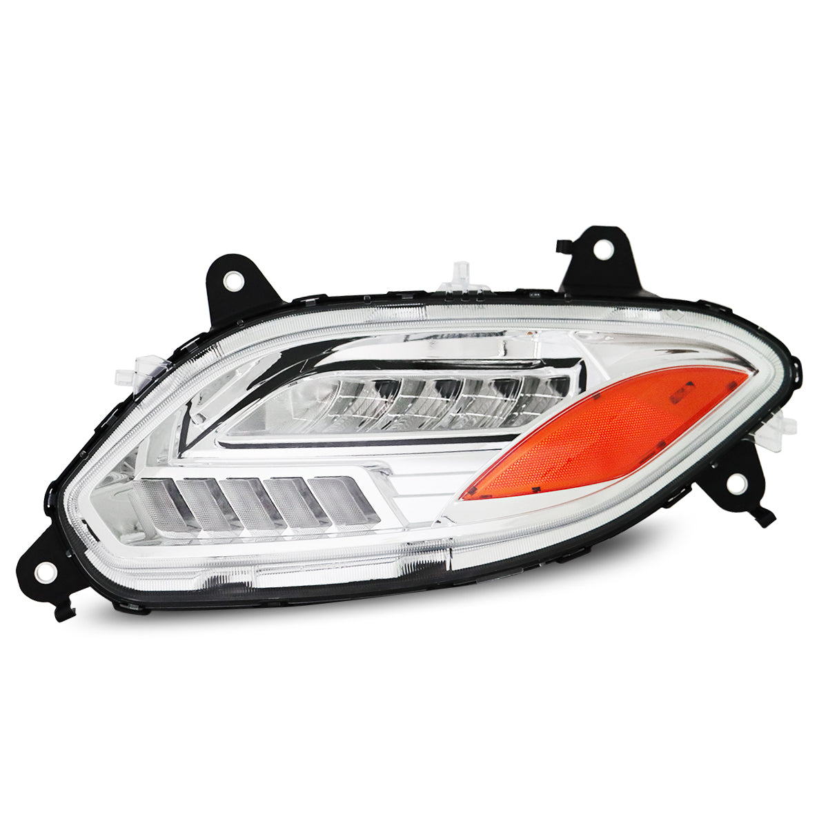 | 2017-2023 INTERNATIONAL LT LT HEADLAMP ASSY CHROME LED  | INT2502106|