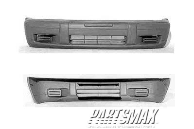 250 | 1998-2002 ISUZU TROOPER Front bumper cover w/o fender flares; prime | IZ1000207|8971847930