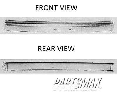 1002 | 1989-1992 ISUZU AMIGO Front bumper face bar prime | IZ1002113|8971283780