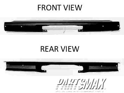 1102 | 1993-1997 ISUZU RODEO Rear bumper face bar prime | IZ1102118|8971283160