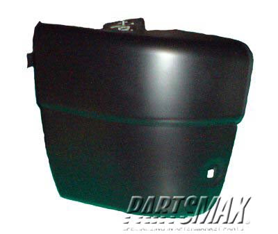 1104 | 1993-1997 ISUZU RODEO LT Rear bumper extension outer black | IZ1104103|8970842431