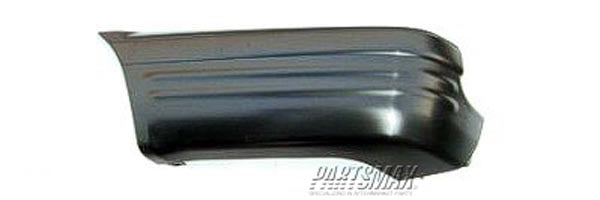 1104 | 2000-2004 ISUZU RODEO LT Rear bumper extension outer prime | IZ1104119|8972216302