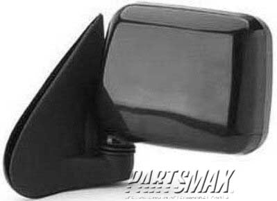 1320 | 1994-1995 ISUZU PICKUP LT Mirror outside rear view foldaway; manual; black | IZ1320105|8970853723