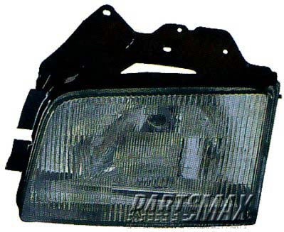 2502 | 1999-2002 ISUZU TROOPER LT Headlamp assy composite all | IZ2502107|8972049061