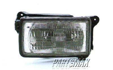 2503 | 1994-1997 HONDA PASSPORT RT Headlamp assy composite all | IZ2503101|8943146253