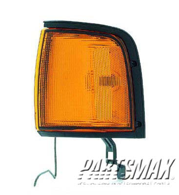 2520 | 1988-1995 ISUZU PICKUP LT Front marker lamp assy w/black rim | IZ2520103|8944345683