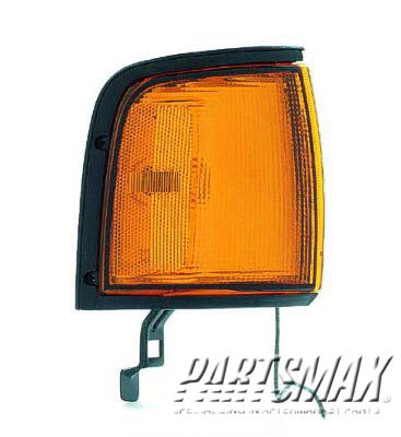 2521 | 1988-1995 ISUZU PICKUP RT Front marker lamp assy w/black rim | IZ2521103|8944345673