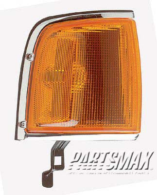2521 | 1988-1995 ISUZU PICKUP RT Front marker lamp assy w/bright rim | IZ2521104|8944734273