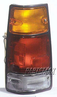 2800 | 1991-1997 ISUZU RODEO LT Taillamp assy w/black rim | IZ2800103|8971210730