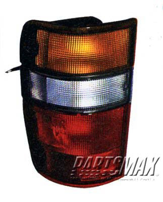 2800 | 1992-1999 ISUZU TROOPER LT Taillamp assy all | IZ2800106|8971037311
